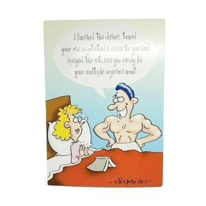 Lighthearted Greeting Rick Stromoski Happy Anniversary Wife Greeting Card